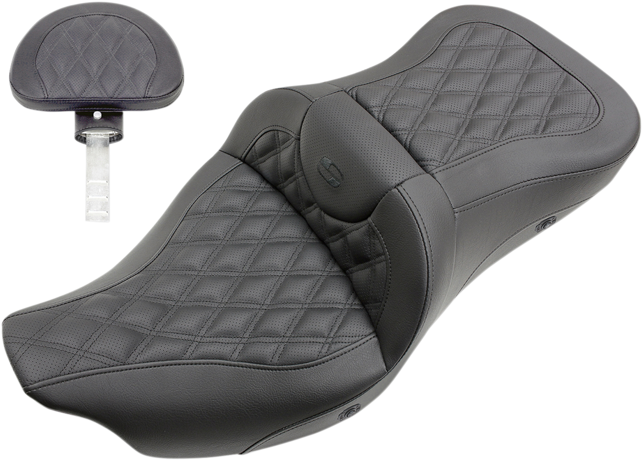 Roadsofa™ Seat - Heated - Lattice Stitched - Backrest