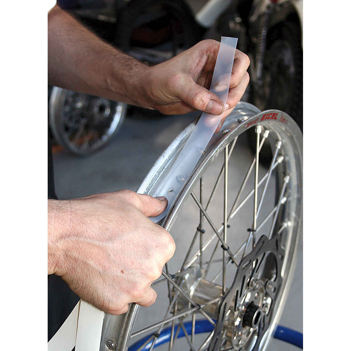Motion PRO #11-0061 - Rim Strip Tape - 21" x 1" - Center Valve Hole