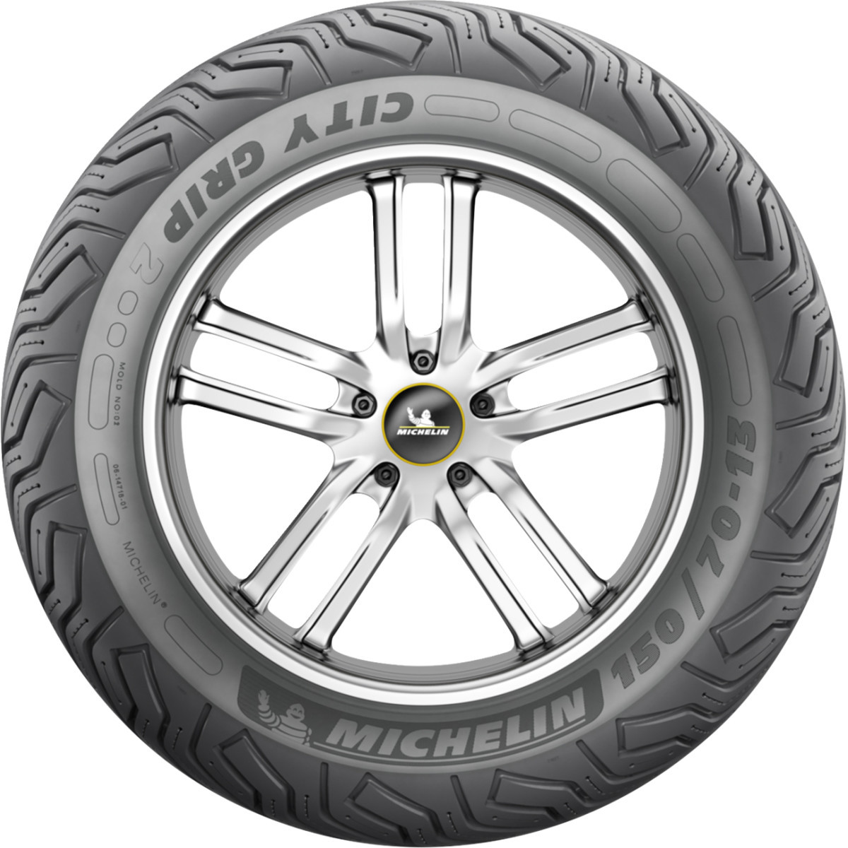 Michelin #35540 - Tire - City Grip 2 - Front/Rear - 110/90-12 - 64S