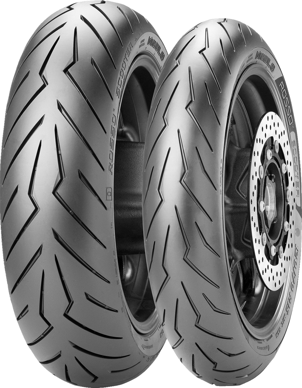 Pirelli Tire - Diablo Rosso Scooter - Rear - 150/70-14 - 66S (#2769200)