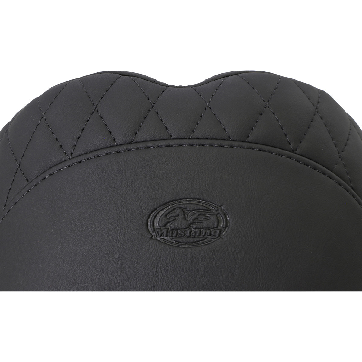 Mustang #75269 - Seat - Tripper Fastback™ - Stitched w/ Small Diamond-Stitched Inlays - Black - FL '08-'25