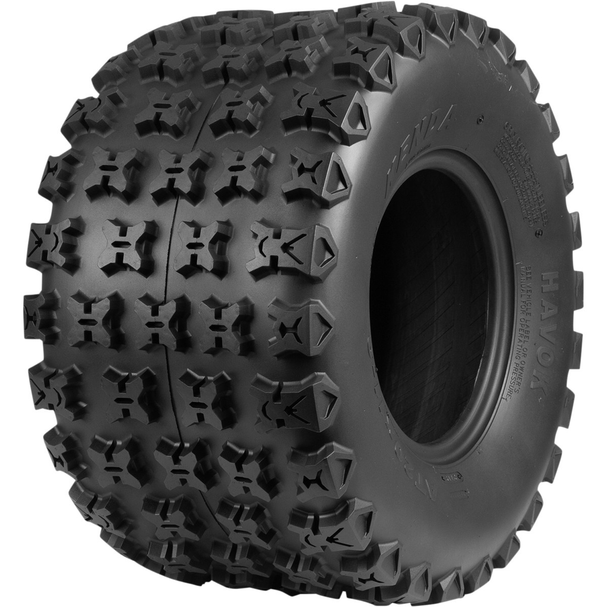 Kenda #083211104C1 - Tire - K3211 - Havok - Rear - 20x11-9 - 6 Ply