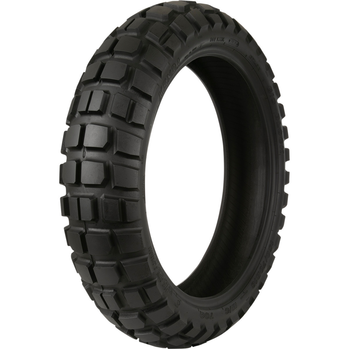 Kenda #047841202B1 - Tire - K784 Big Block - Rear - 130/70-12 - 56P