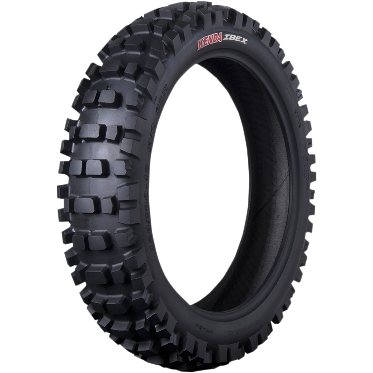 Kenda #047741813CEX - Tire - K774 Ibex - Rear - 120/100-18 - 64M