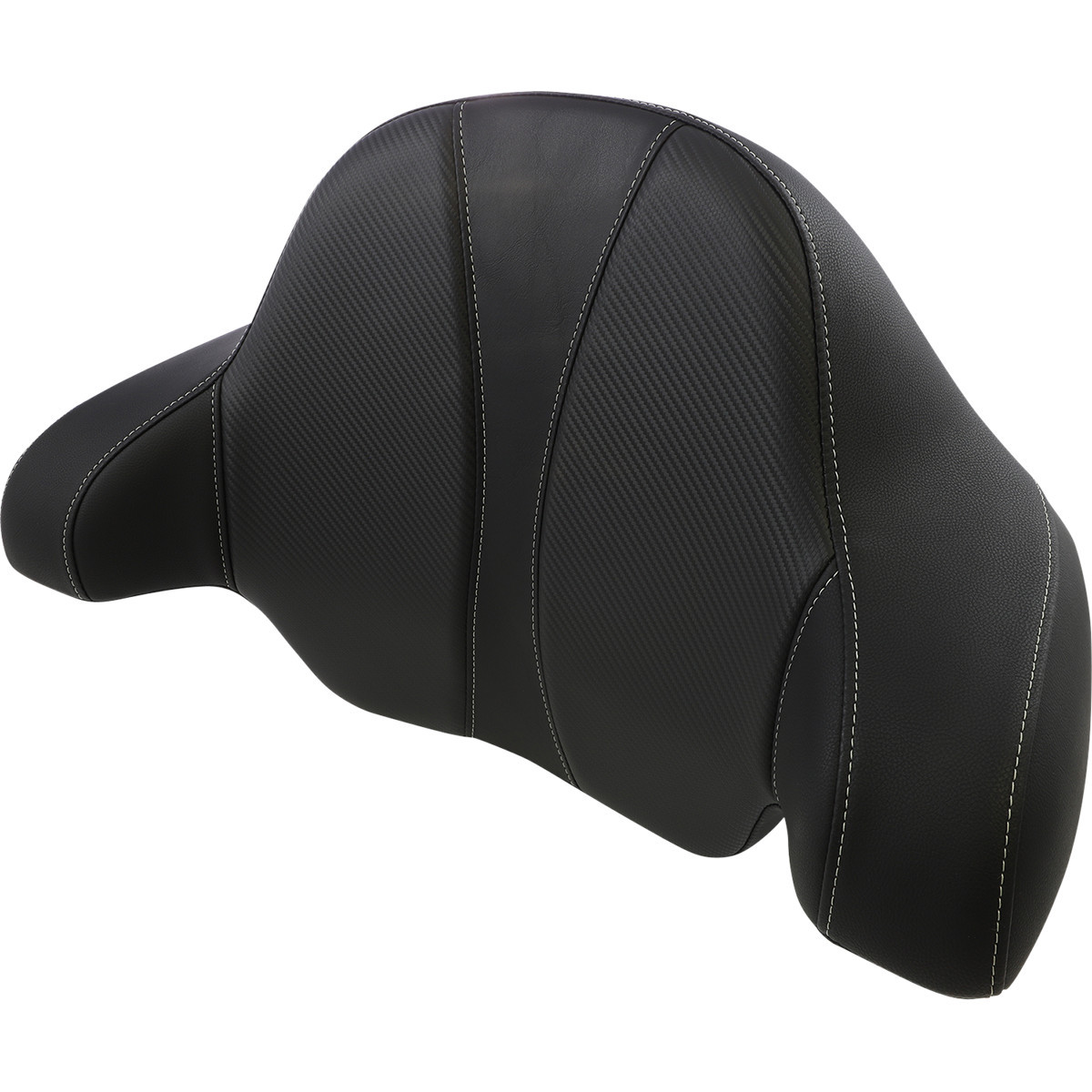 Saddlemen #814-07-TPACK-D - Tour-Pak® Backrest Pad - Dominator Seat - Black - FL '14-'23