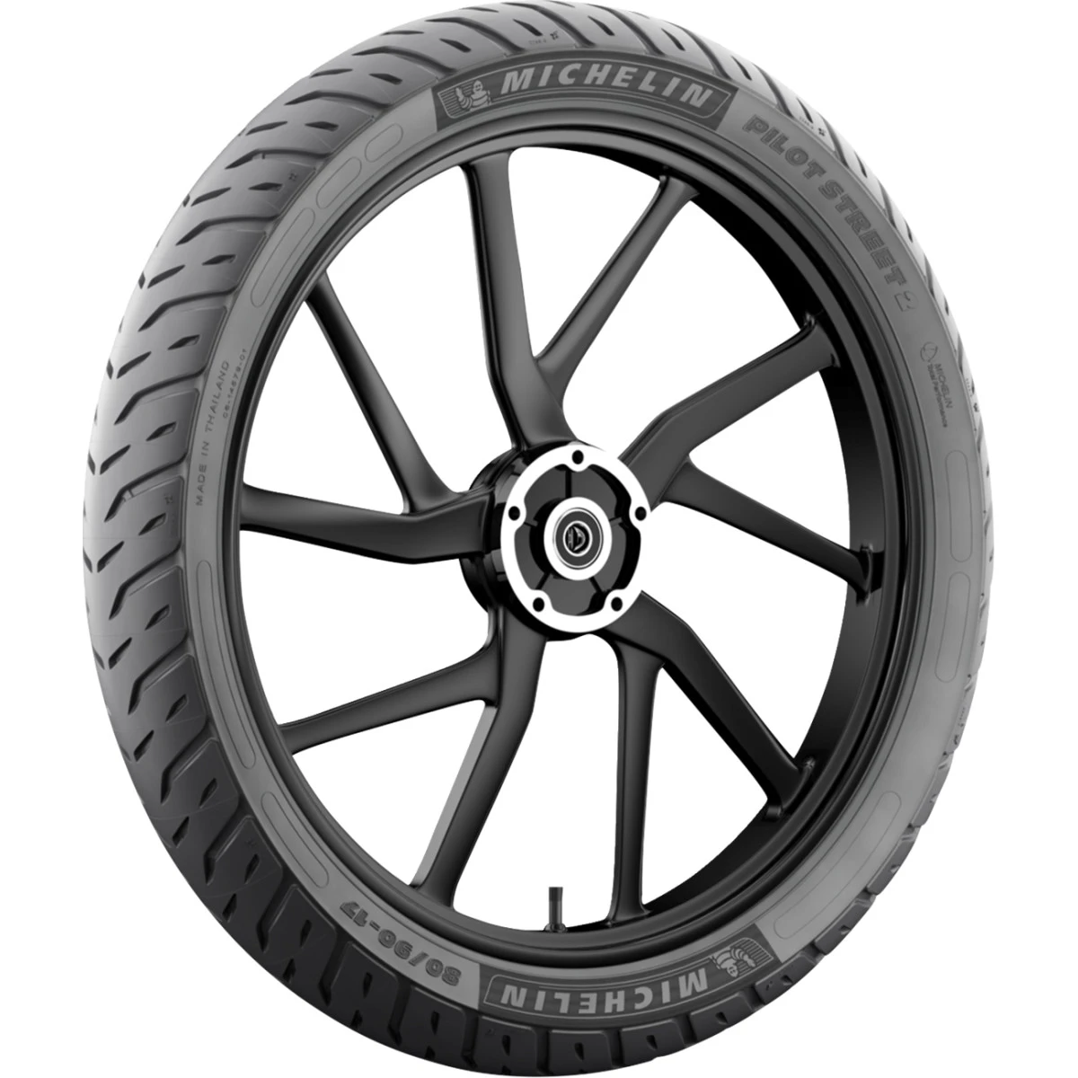Michelin #30305 - Tire - Pilot Street 2 - Front - 70/90-14 - 40S