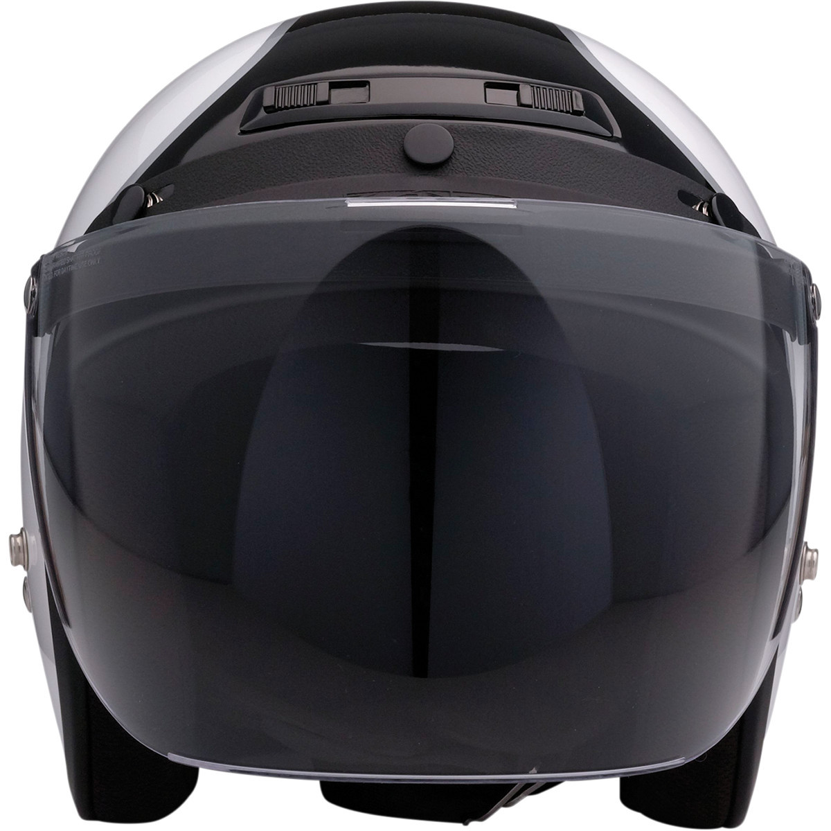 Z1R - 3-Snap Bubble Visor - Smoke