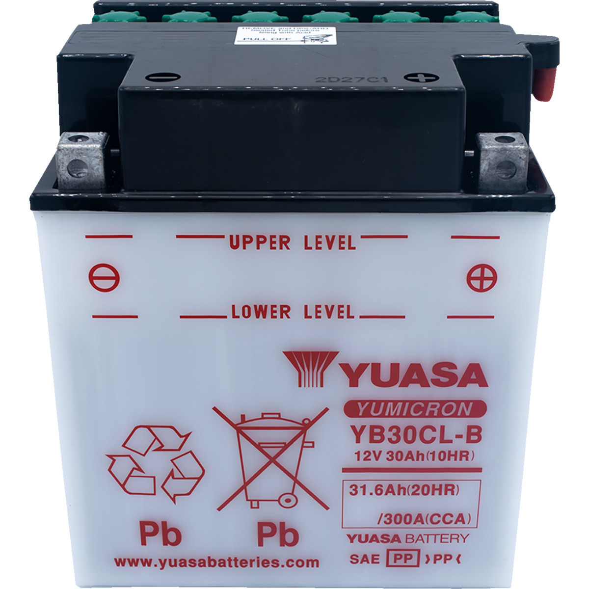 Yuasa #YUAM2230CTWN - Battery - YB30CL-B