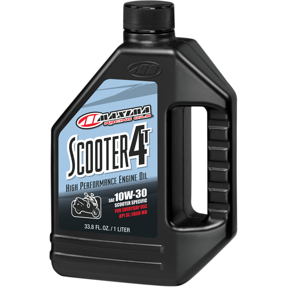 Maxima Racing OIL #30-22901 - Scooter 4T Oil - 10W30 - 1L