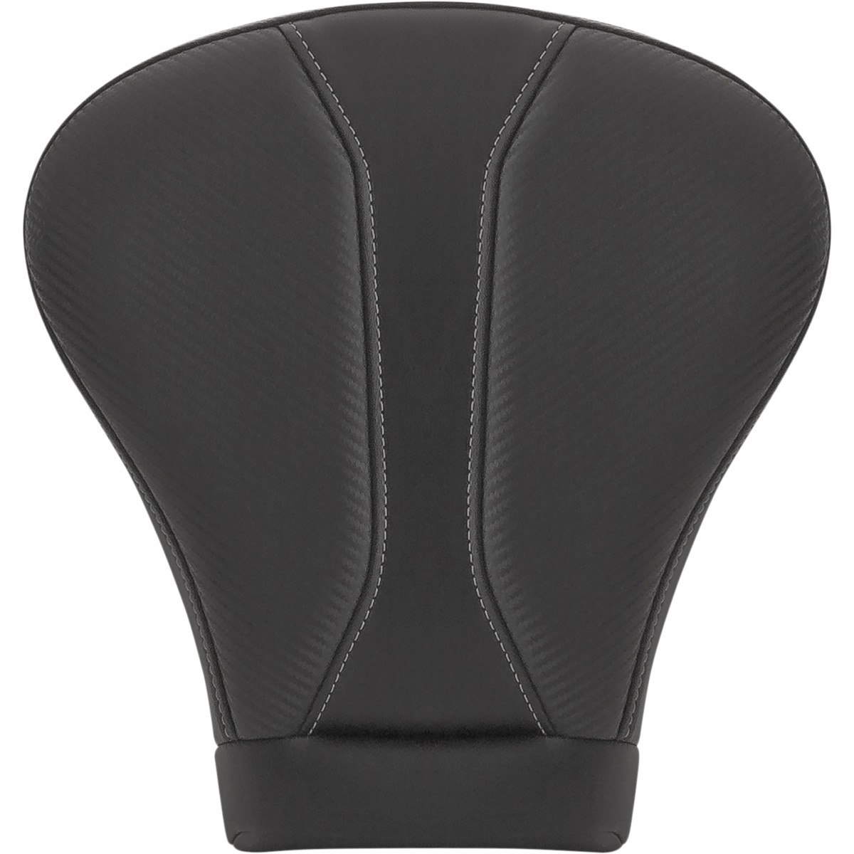 Saddlemen #808-07B-0142EXT - Dominator Pillion Pad - Extended Reach/Touring - Black w/ Gray Stitching - FL '08-'25