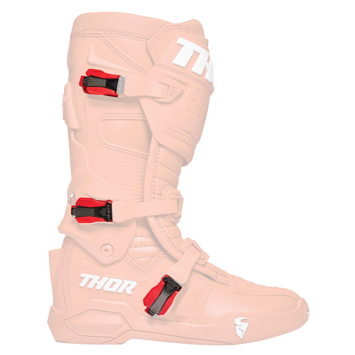 Thor - Radial Boots Buckle Kit - Red