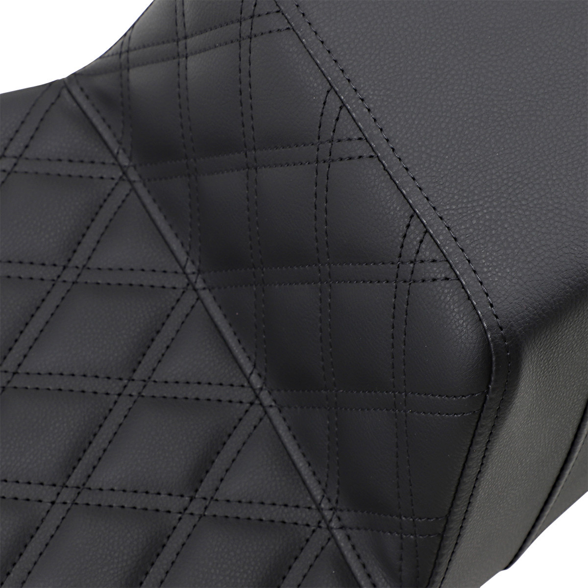Saddlemen #808-07B-172E - Step-Up Seat - Extended Reach - Front Lattice Stitch - FL '08-'24