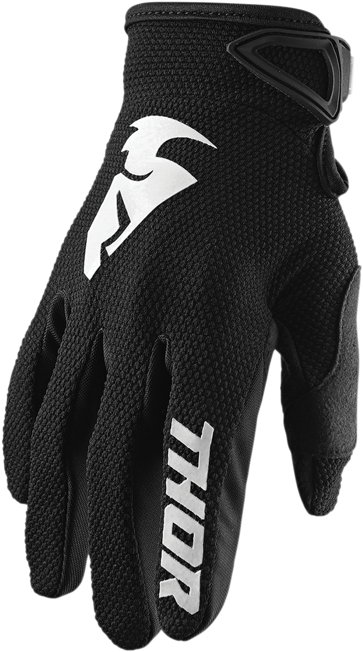 Youth Sector Gloves - Black - Small - Lutzka's Garage