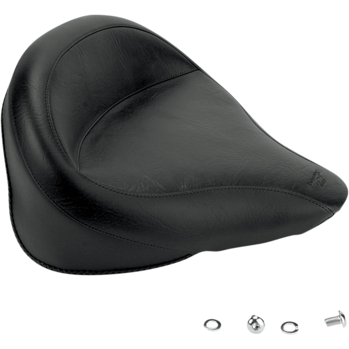 Mustang #75096 - Wide Vintage Solo Seat - FXST '00-'05