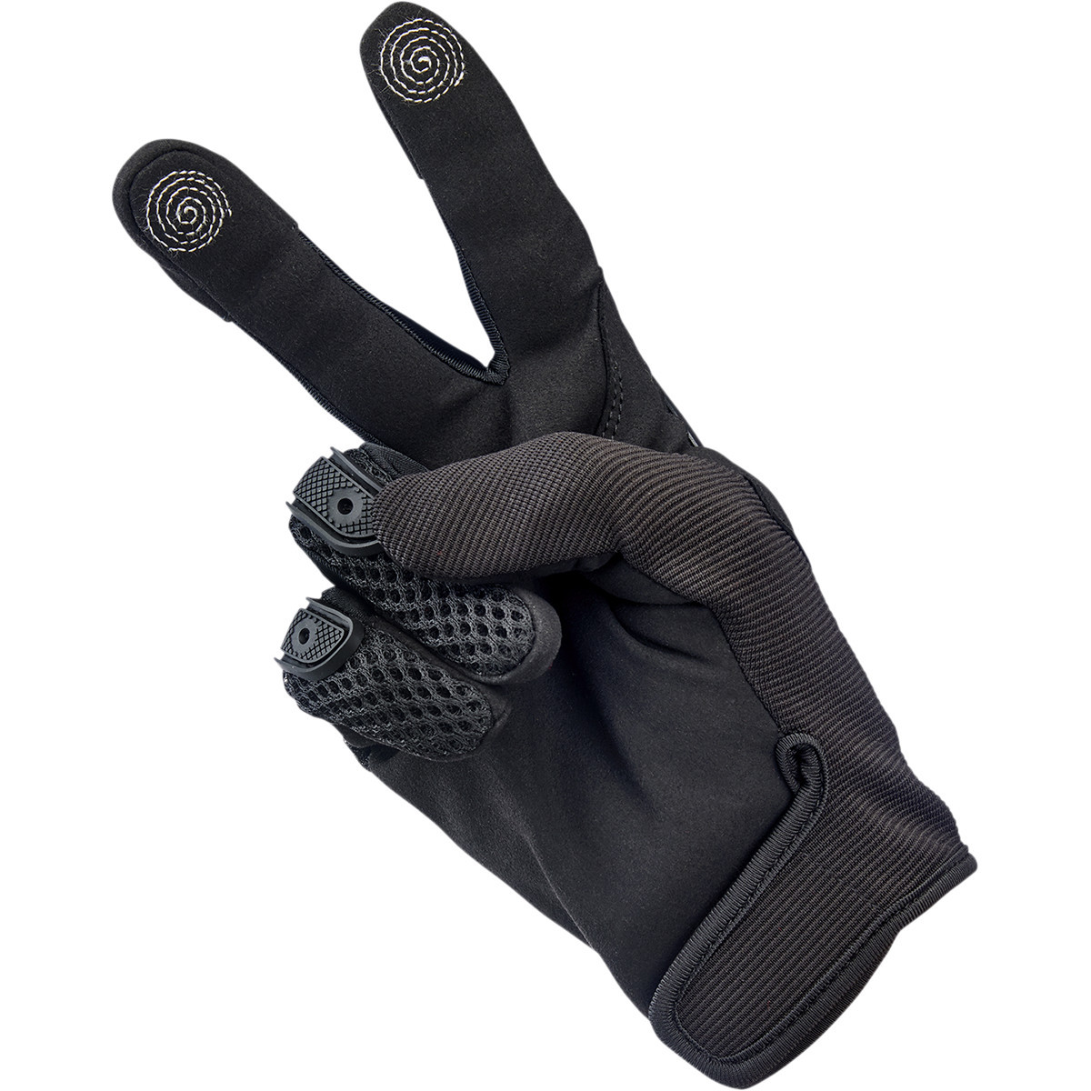 Biltwell #1507-0101-004 - Anza Gloves - Black Out - Large