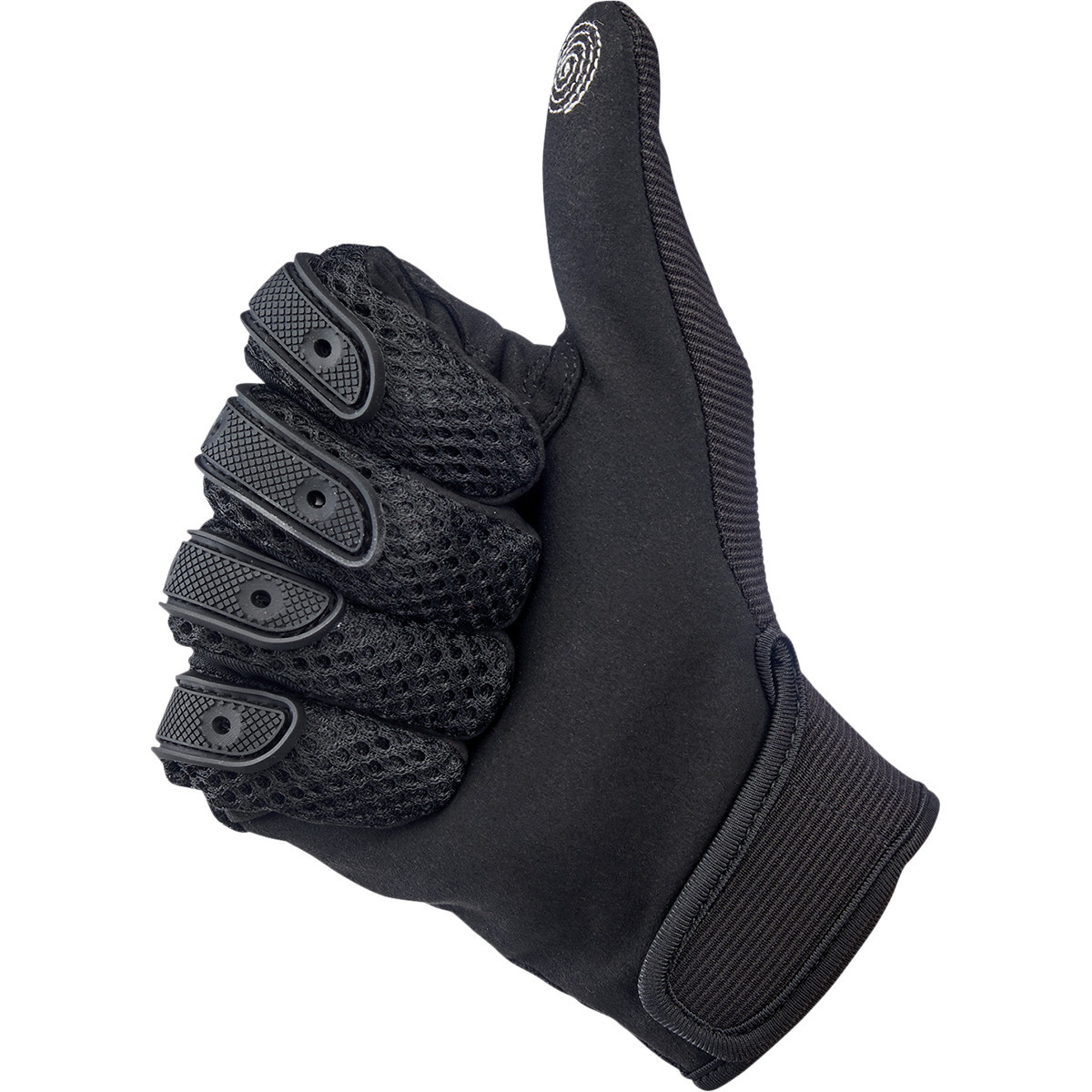 Biltwell #1507-0101-005 - Anza Gloves - Black Out - XL