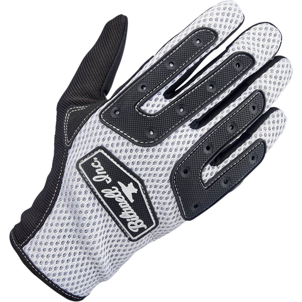 Biltwell #1507-0401-005 - Anza Gloves - White - XL