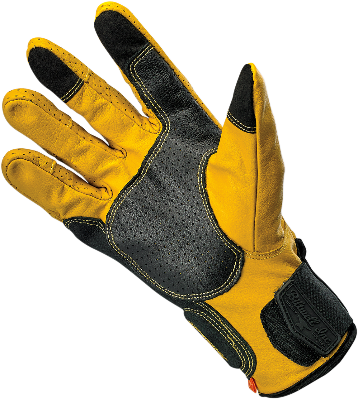 Biltwell Borrego Gloves - Gold -Medium