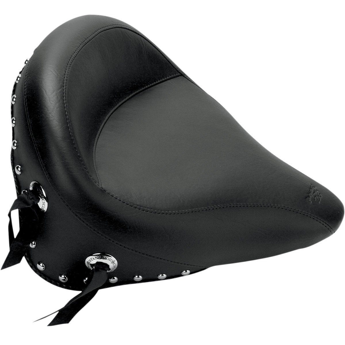 Mustang #75094 - Wide Studded Solo Seat - FXST '00-'05