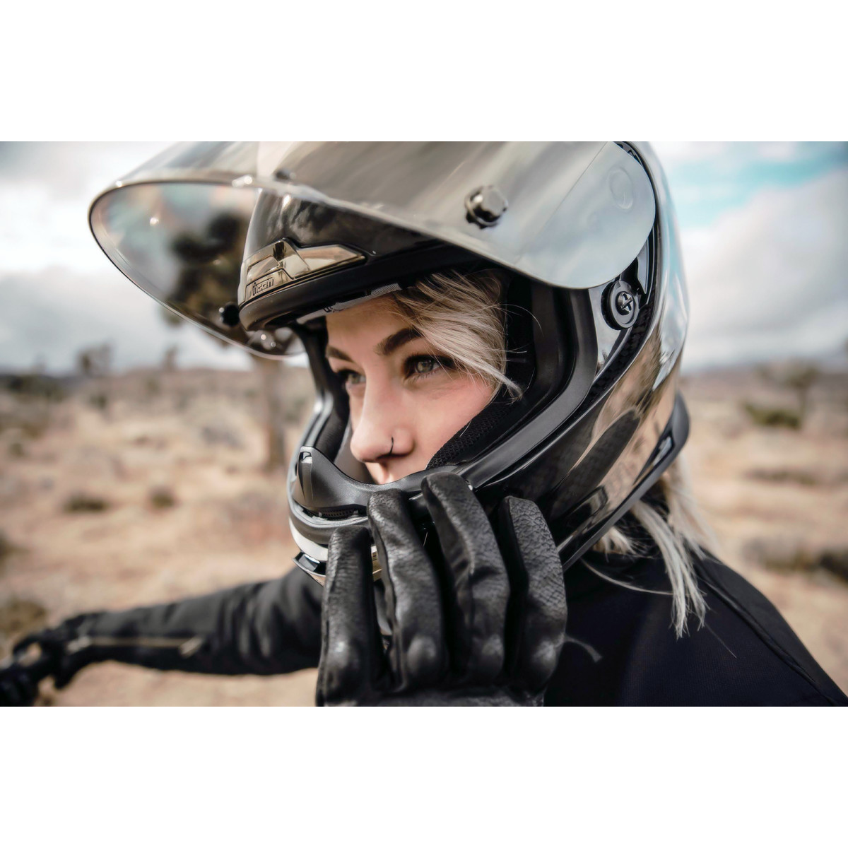 Icon - Pursuit Classic™ Gloves - Black - Small