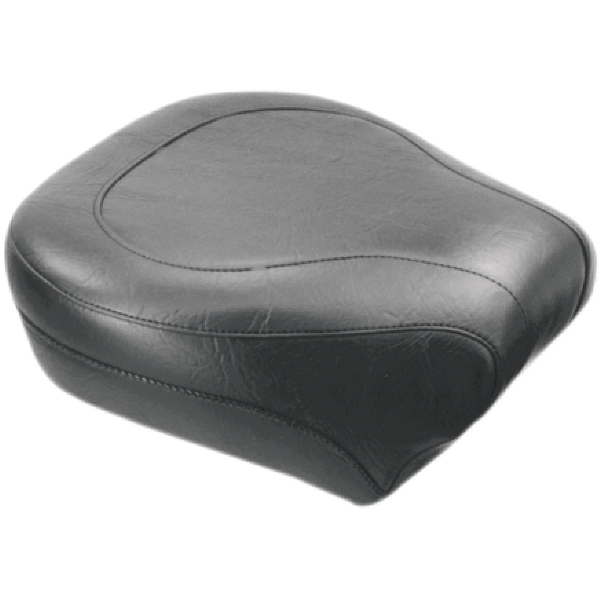 Mustang #76182 - Wide Rear Seat - Smooth - Black - FLST '00-'15