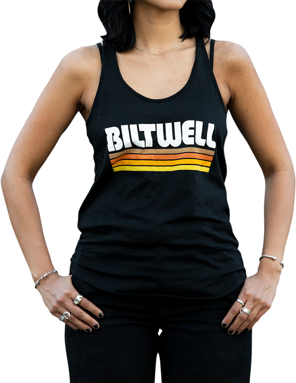 Womens Surf Tank Top - Black - Small - Lutzka's Garage