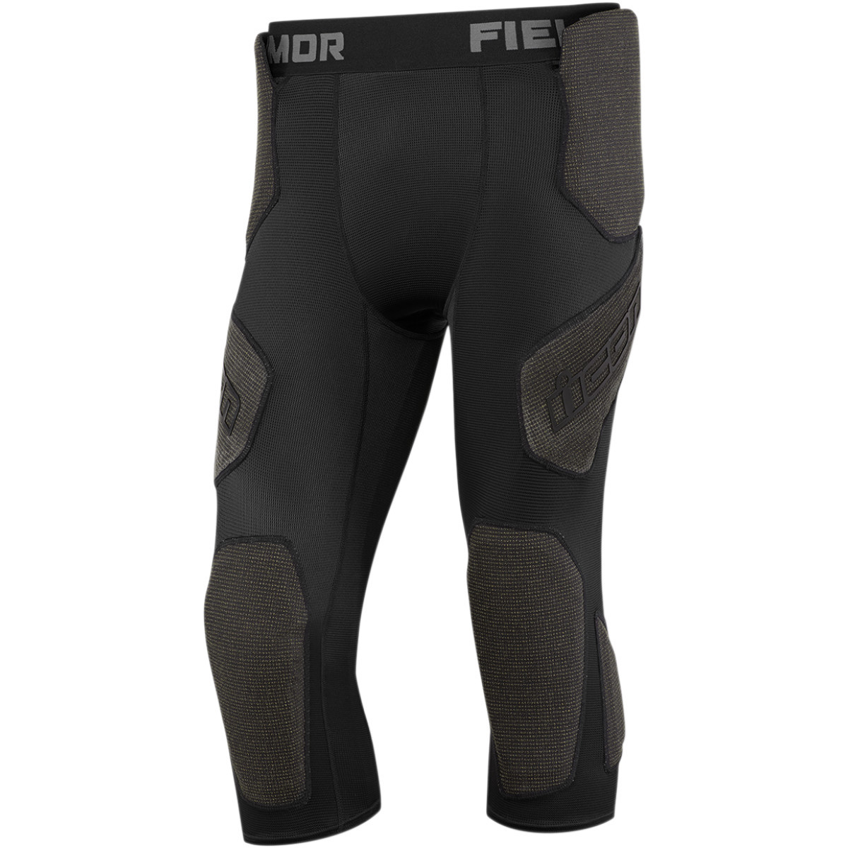 Icon - Field Armor™ Compression Pants - Black - Large