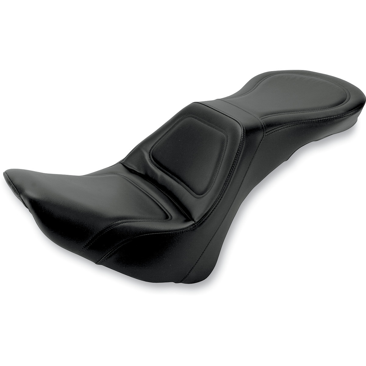 Saddlemen #806-15-0291 - Seat - Explorer™ - Without Backrest - Stitched - Black - FLSTN '06-'17