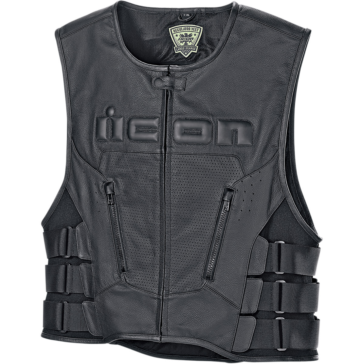 Icon - Regulator™ D3O® Vest - Black - S/M