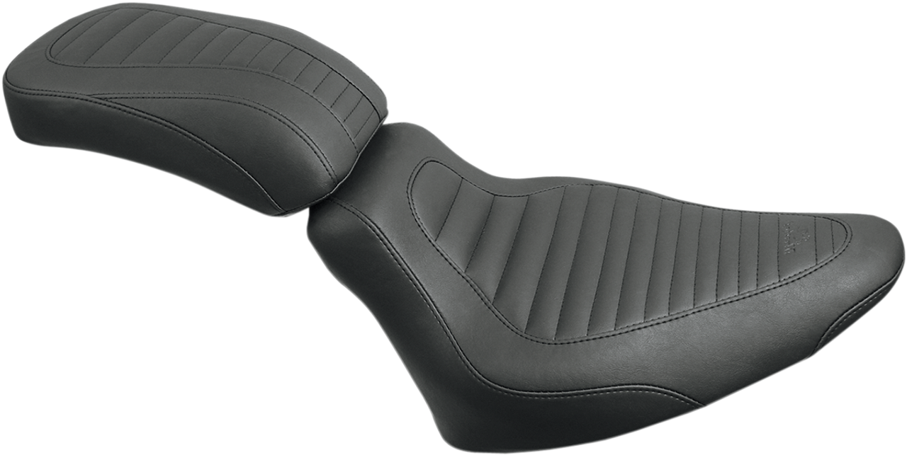 Rear Tripper Seat - Tuck and Roll -  FLST 08-17