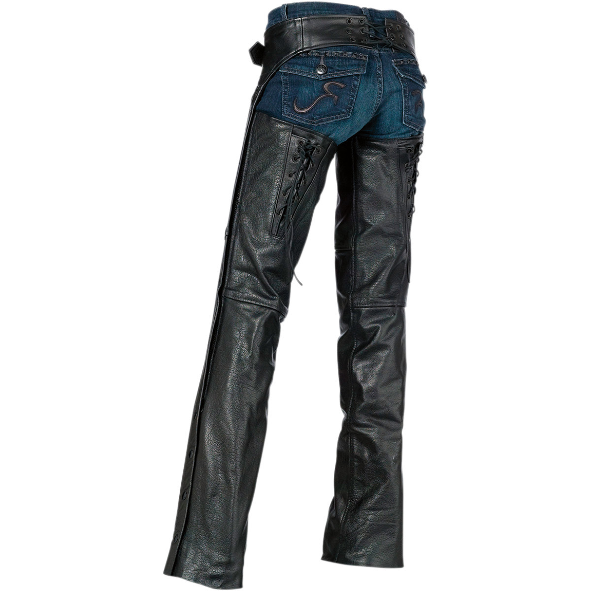 Z1R - Women's Sabot Chaps - Black - Large