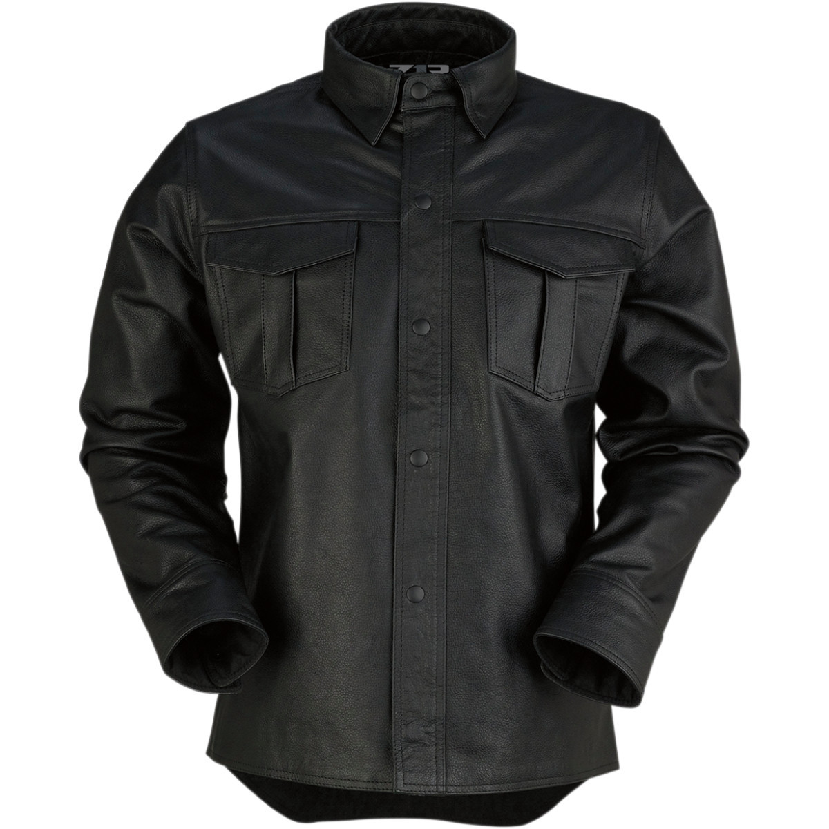 Z1R - Motz Leather Shirt - Black - 5XL