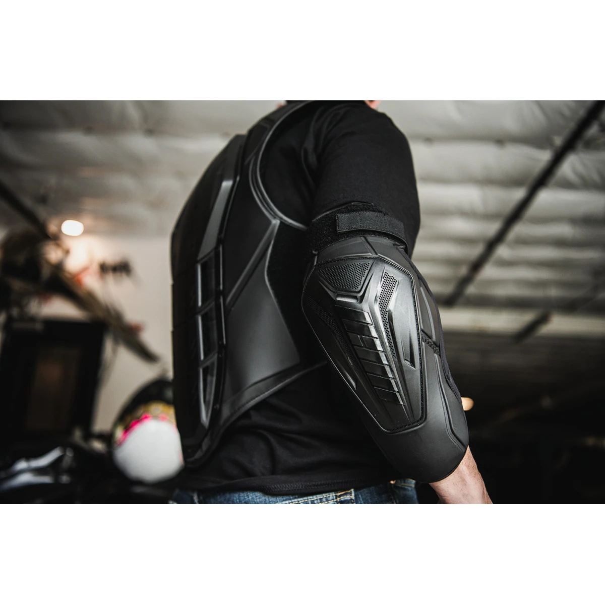 Icon - Field Armor 3™ Elbows - Black - L/XL
