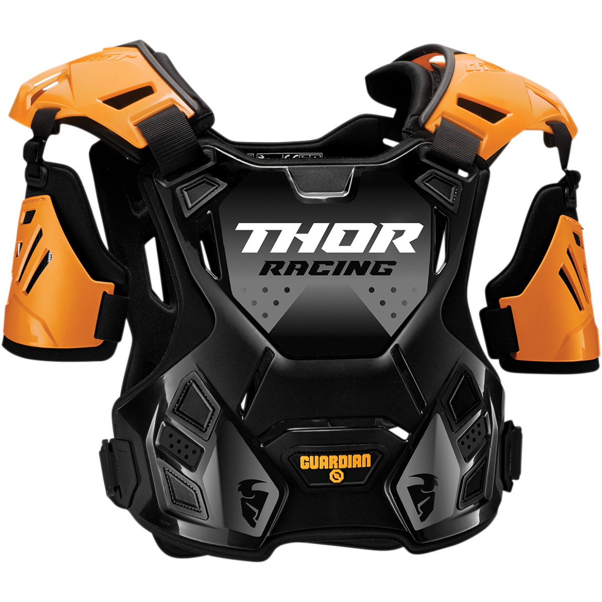 Thor - Youth Guardian Roost Deflector - Orange/Black - 2XS/XS