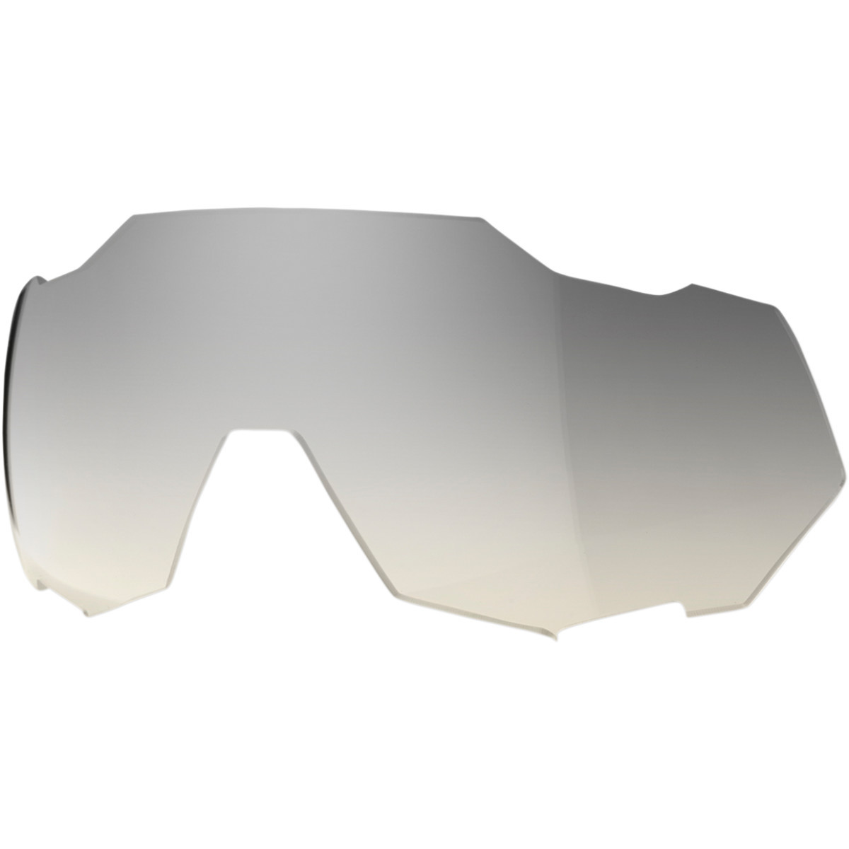100% #62023-266-01 - Speedtrap Lens - Yellow Silver Mirror