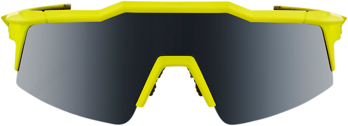 Speedcraft SL Sunglasses - Soft Tact Banana - Black Mirror - Lutzka's Garage