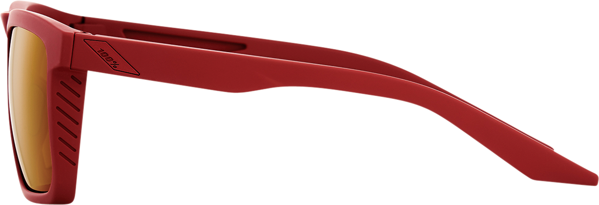 Renshaw Glasses - Crimson - Bronze - Lutzka's Garage