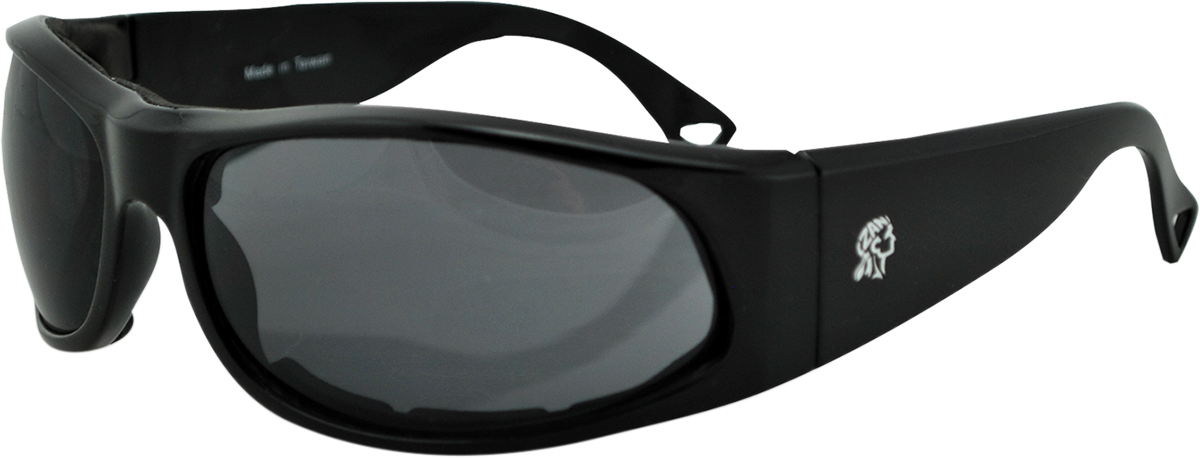 California Sunglasses - Shiny Black - Smoke - Lutzka's Garage