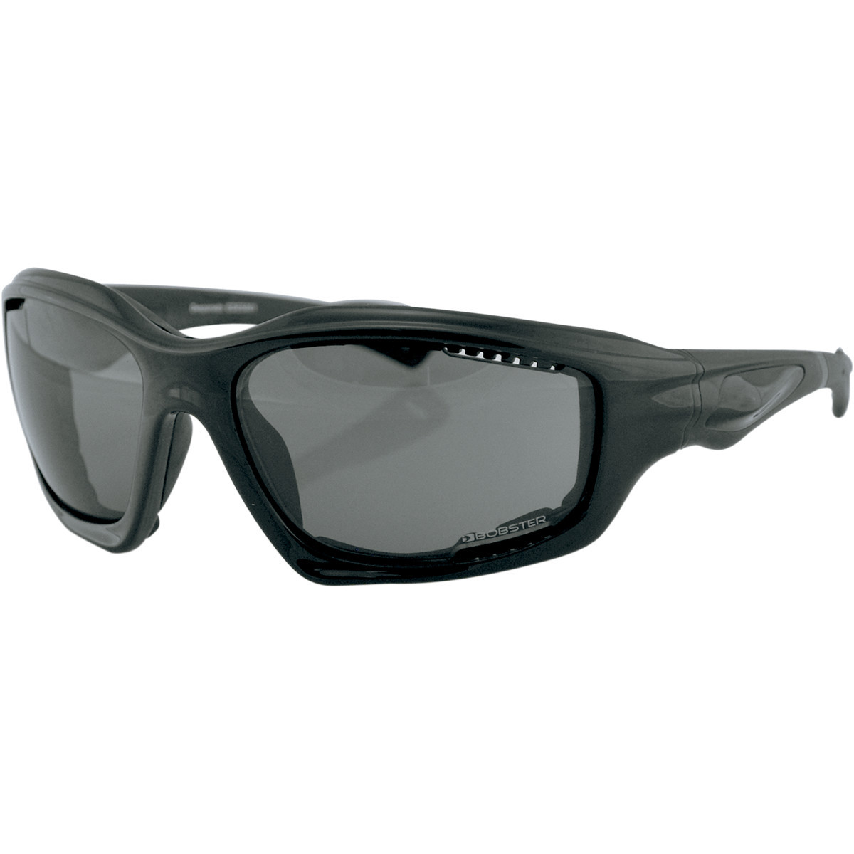 Bobster #EDES001 - Desperado Sunglasses - Gloss Black - Smoke Lens