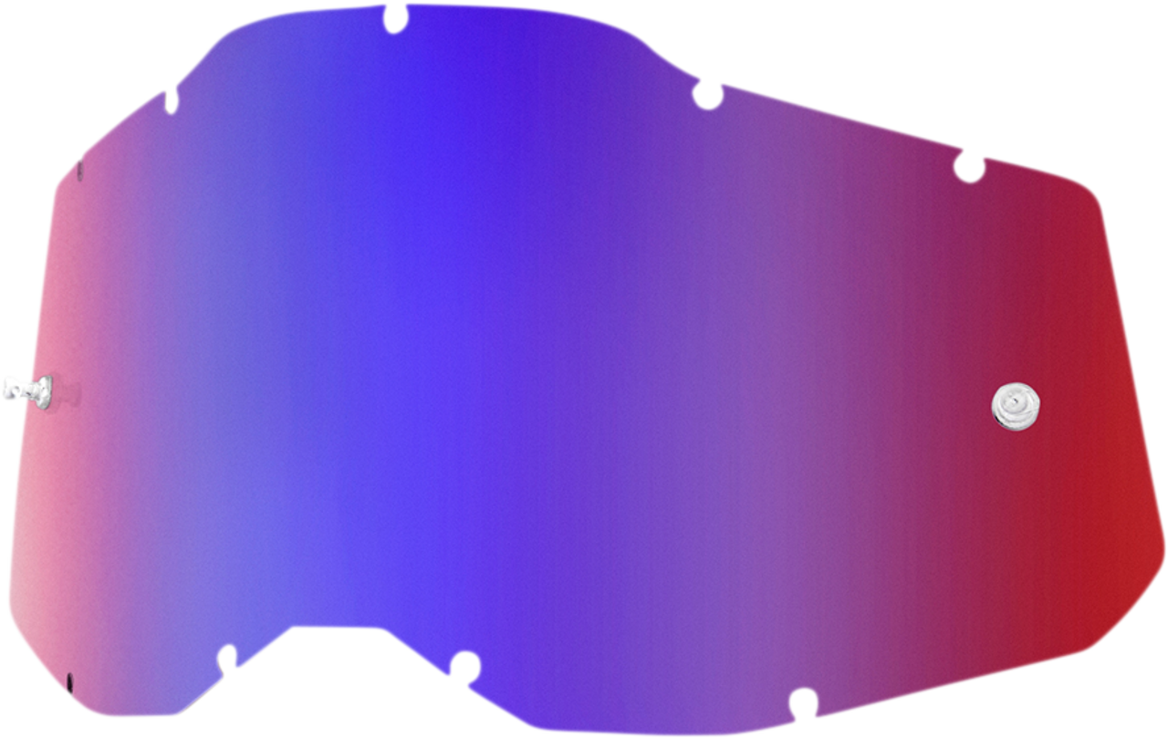 Accuri 2/Racecraft 2/Strata 2 Lens - Red/Blue Mirror - Lutzka's Garage