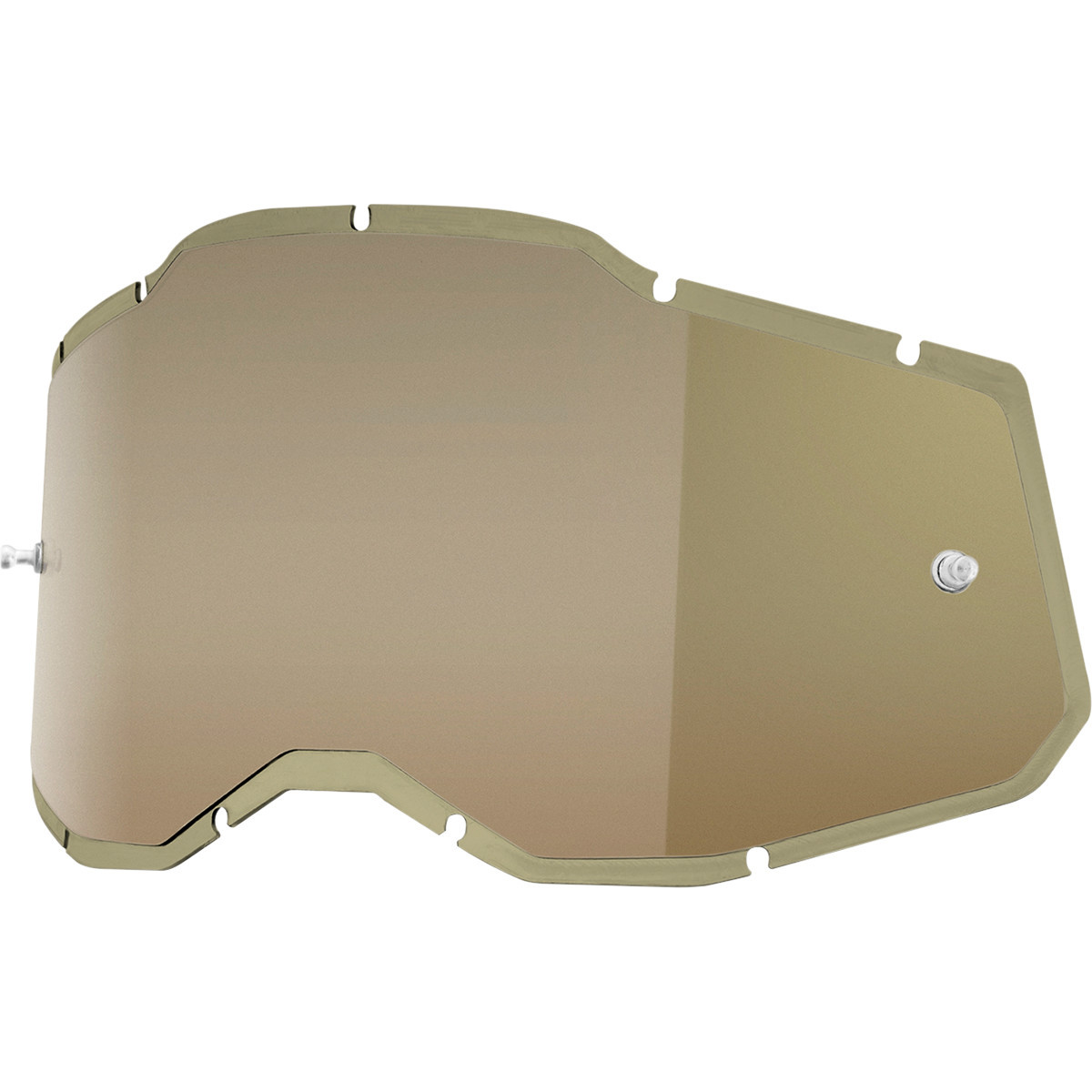 100% #59092-00001 - Accuri 2/Racecraft 2/Strata 2 Lens - Injected - Olive