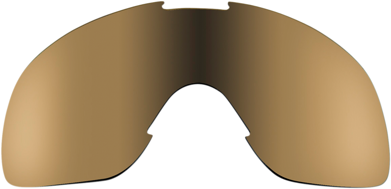 Overland Goggle Lens - Gold/Brown Mirror - Lutzka's Garage