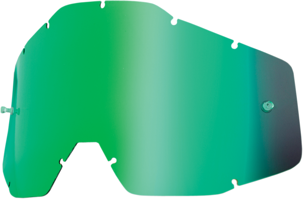 Youth Accuri/Strata Lens - Green Smoke Mirror - Lutzka's Garage