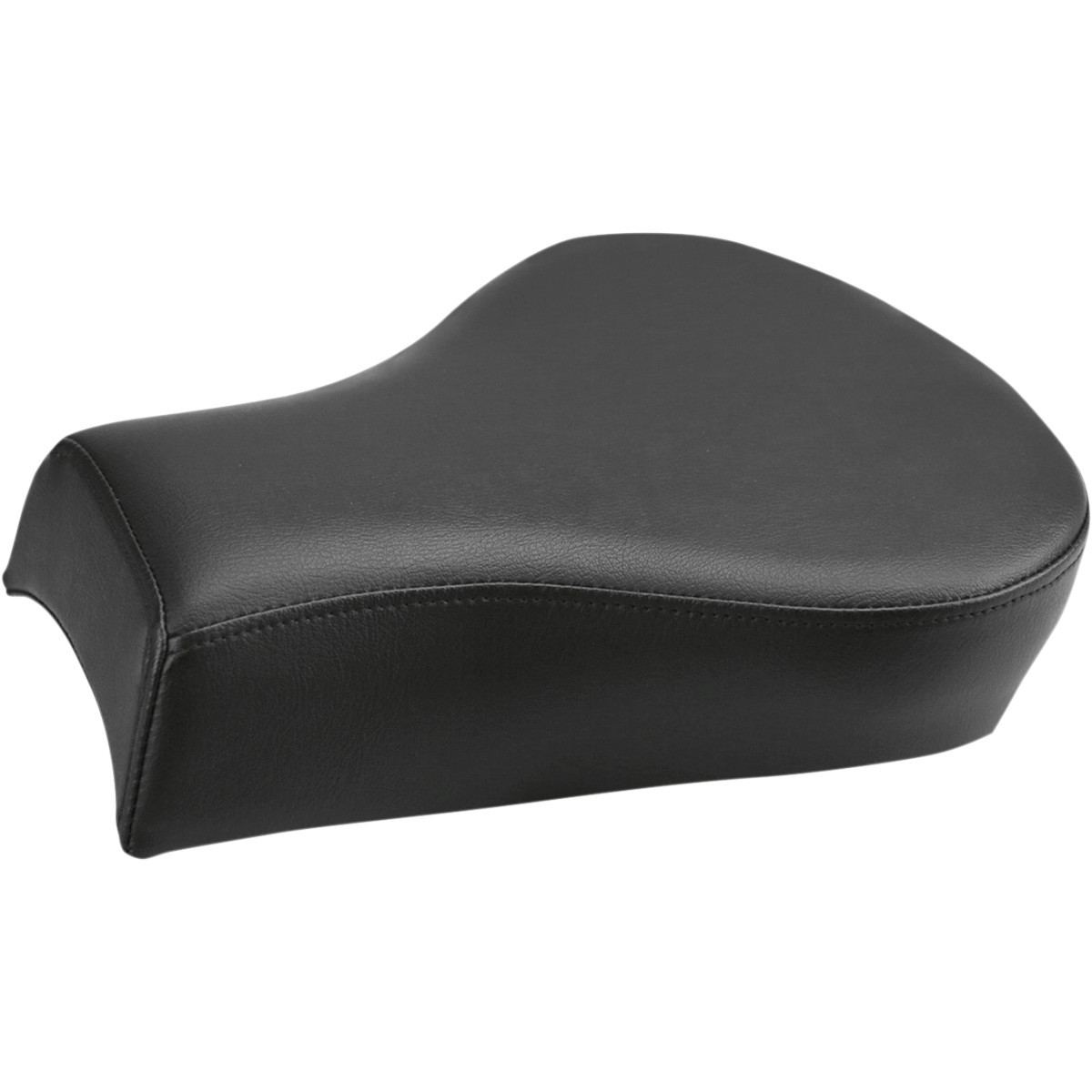 Saddlemen #806-12-0164 - Heels Down Touring Pillion Pad - Plain - Black
