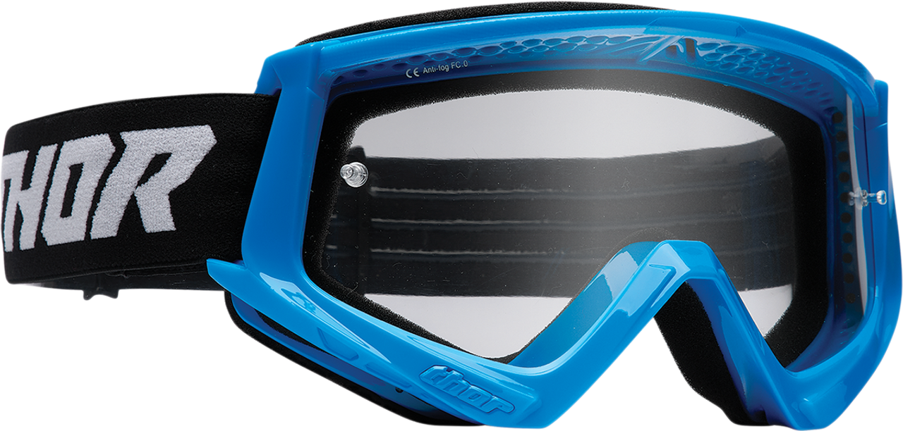 Youth Combat Goggles - Racer - Blue/Black - Lutzka's Garage