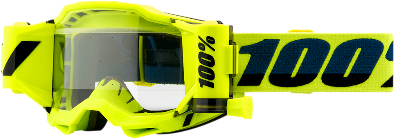 Accuri 2 Forecast Goggles - Fluo Yellow - Clear - Lutzka's Garage