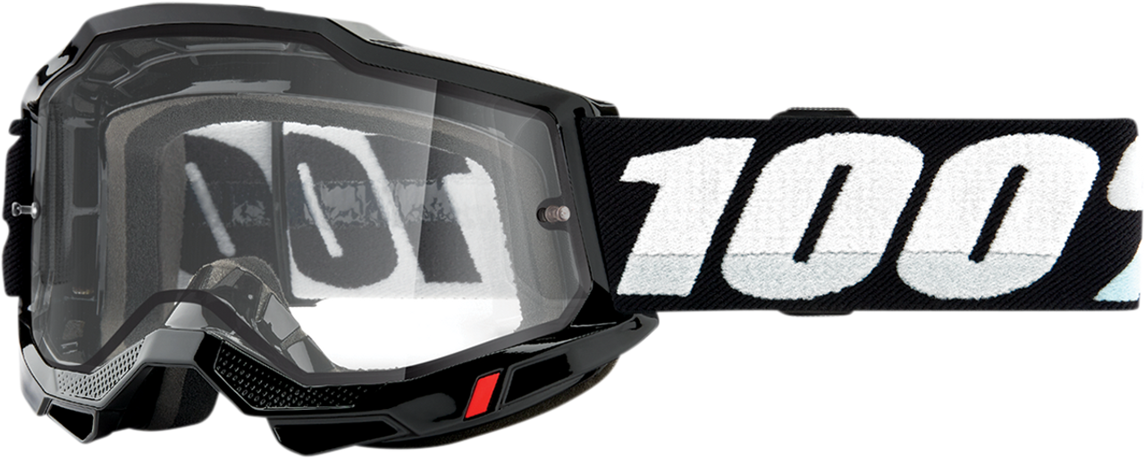 Accuri 2 Enduro Goggles - Black - Clear - Lutzka's Garage