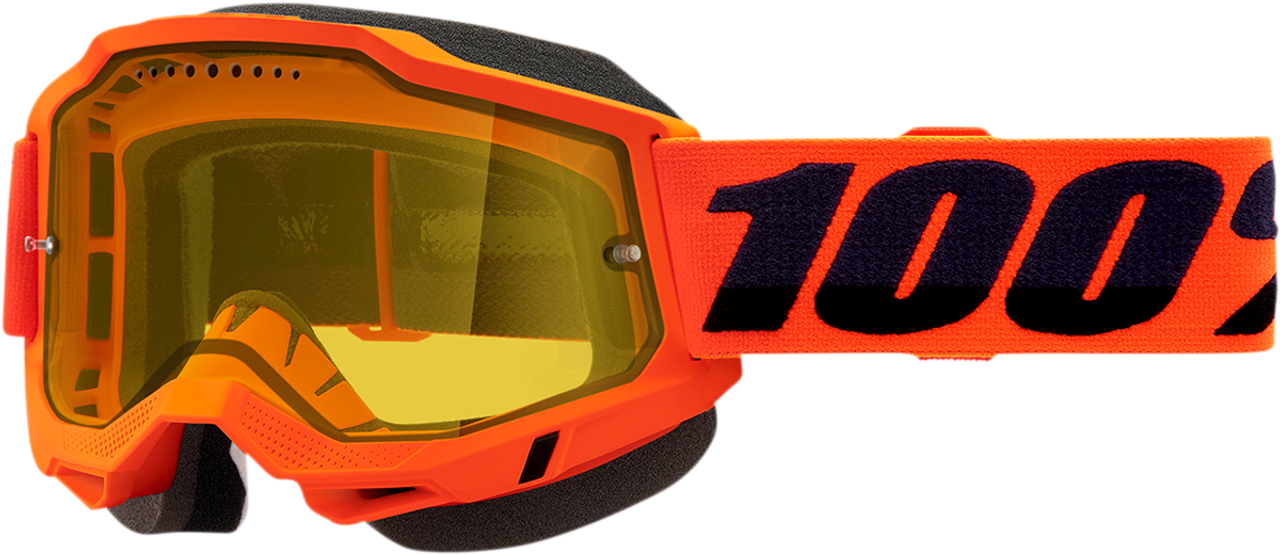 Accuri 2 Snow Goggles - Neon Orange - Yellow - Lutzka's Garage