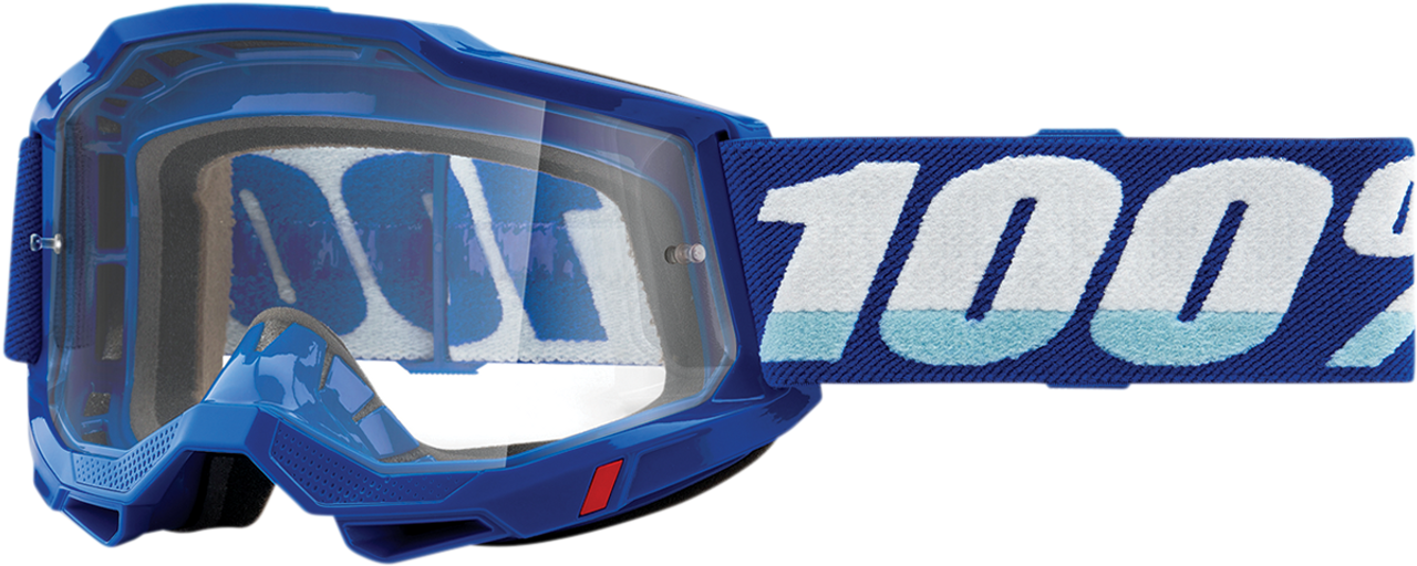 Accuri 2 Goggles - Blue - Clear - Lutzka's Garage