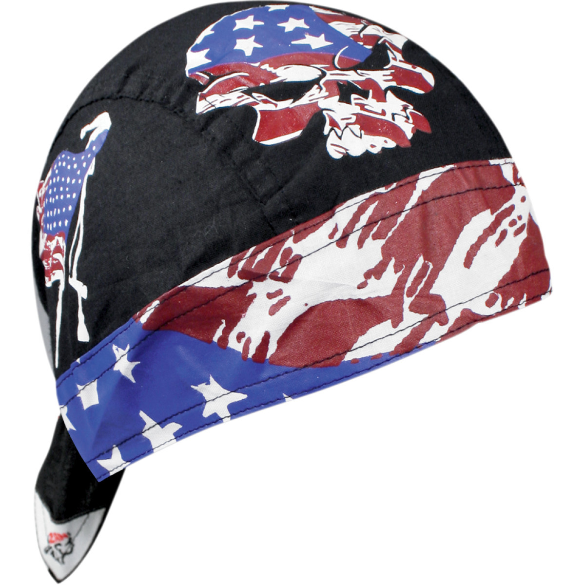 ZAN Headgear #Z549 - Flydanna® Head Wrap - Vintage Patriot